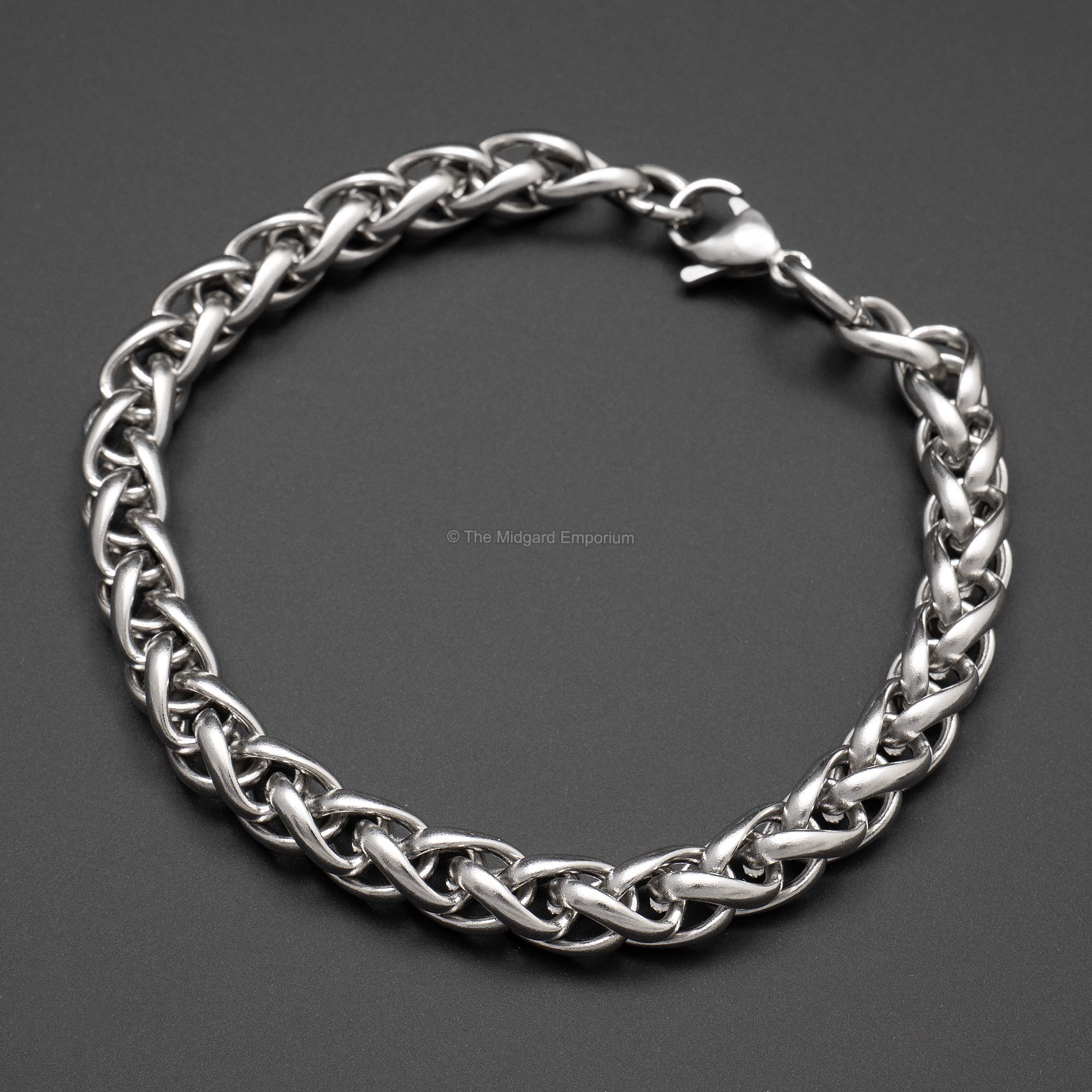 Stainless Steel Wheat Chain Bracelet