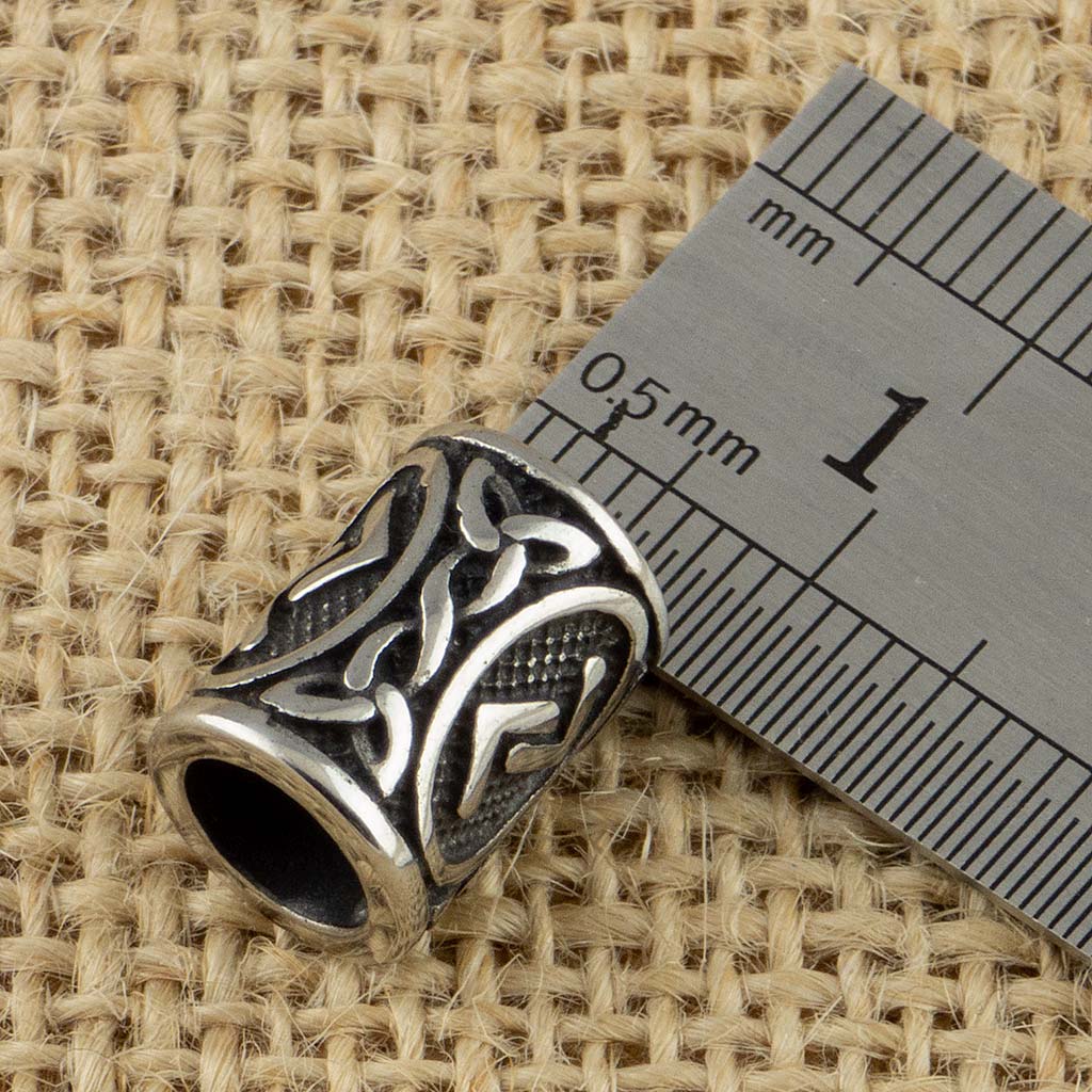 Viking Norse Futhark Rune Stainless Steel Beads - The Midgard Emporium