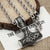 Stainless Steel Viking Thors Hammer Necklace