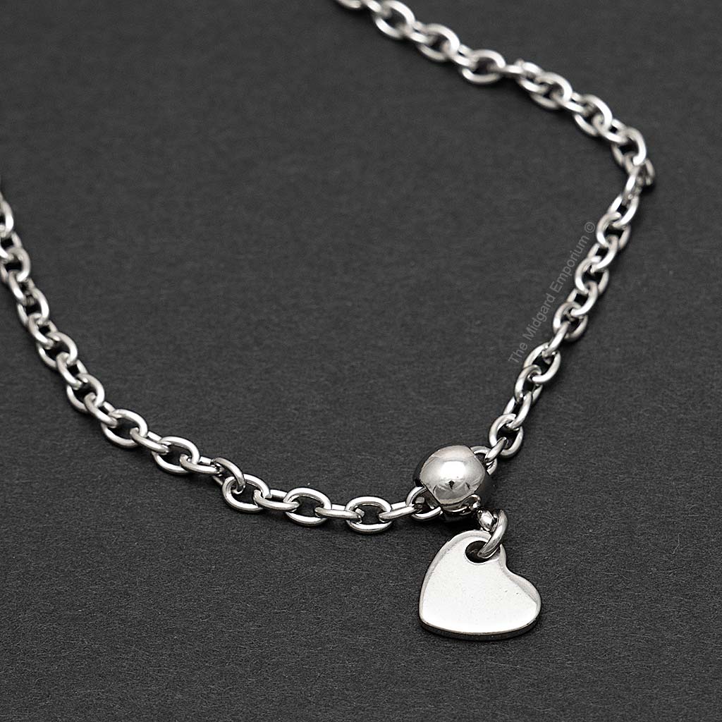 Stainless Steel Heart Necklace