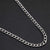 5mm Stainless Steel Flat Curb Chain Necklace