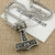 Stainless Steel Viking Thors Hammer Necklace