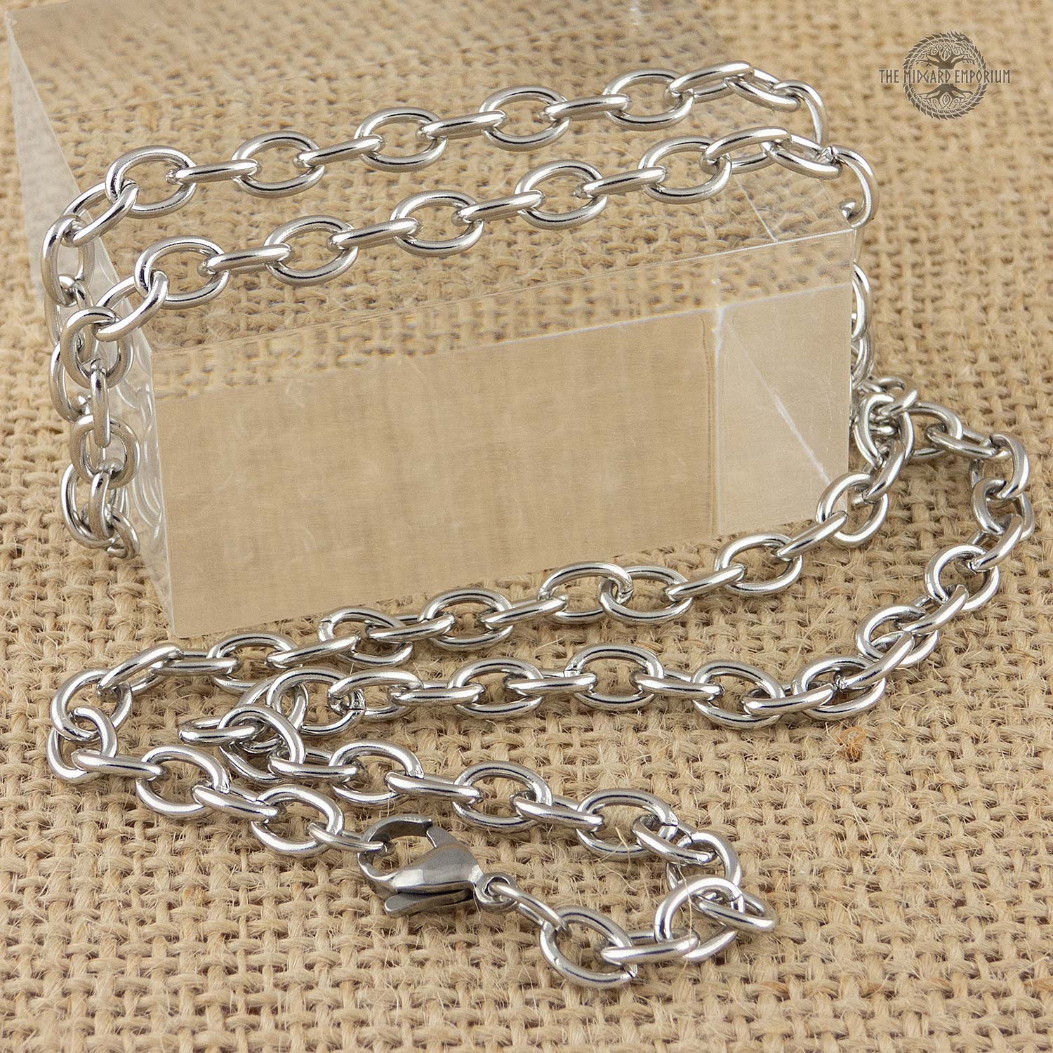 Cable Chain Stainless Steel Necklace - The Midgard Emporium