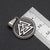 Stainless Steel Viking Valknut Necklace