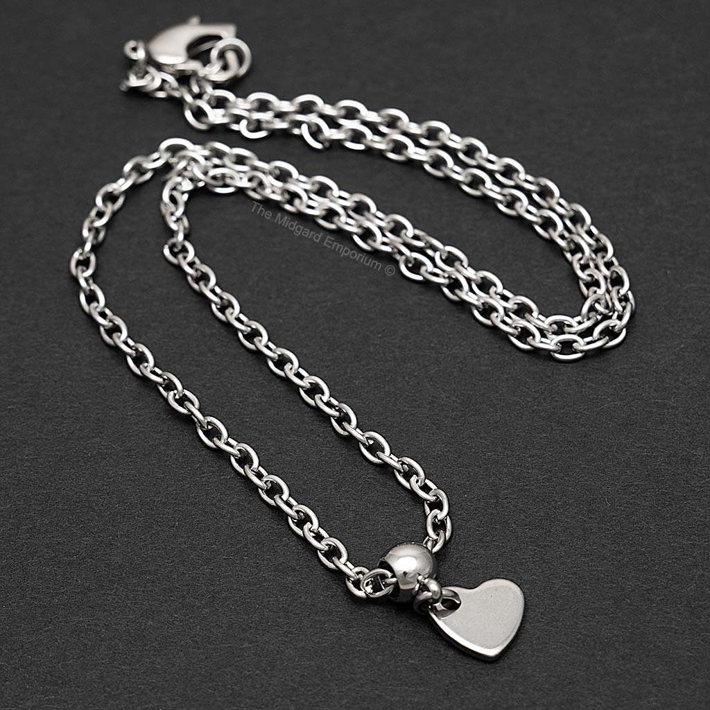 Stainless Steel Heart Necklace