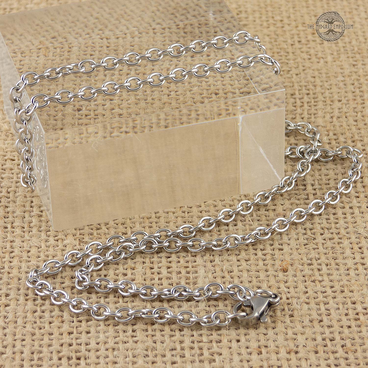 Cable Chain Stainless Steel Necklace - The Midgard Emporium