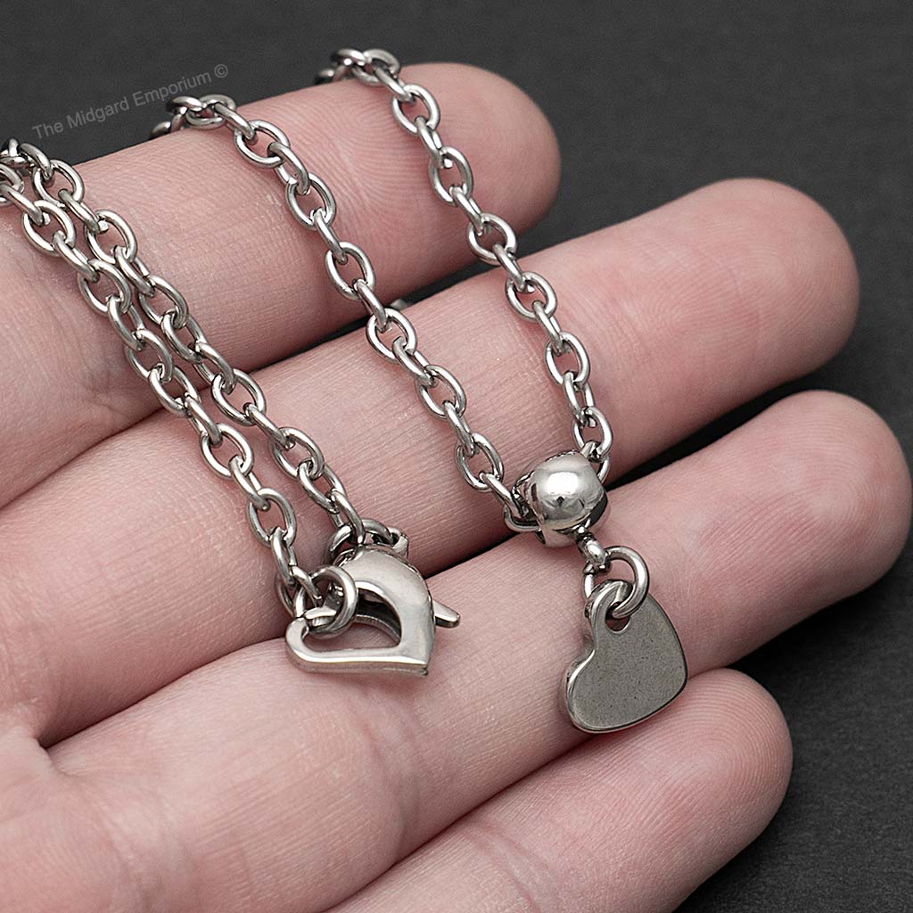 Stainless Steel Heart Necklace