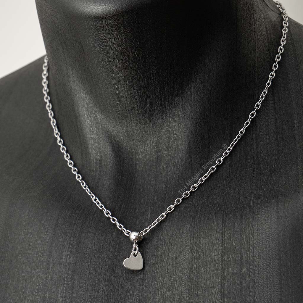 Stainless Steel Heart Necklace