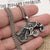 Stainless Steel Viking Raven Necklace - The Midgard Emporium