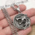 Stainless Steel Small Witcher Wolf Medallion Necklace - The Midgard Emporium