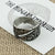 Stainless Steel Viking Raven Ring Adjustable