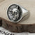 Stainless Steel Witcher Wolf Ring