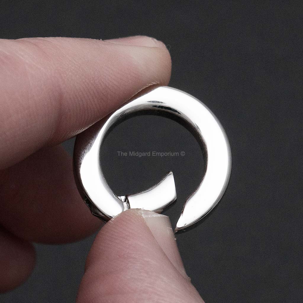 20mm Stainless Steel Spring Gate Ring