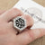 Stainless Steel Viking Vegvisir Ring